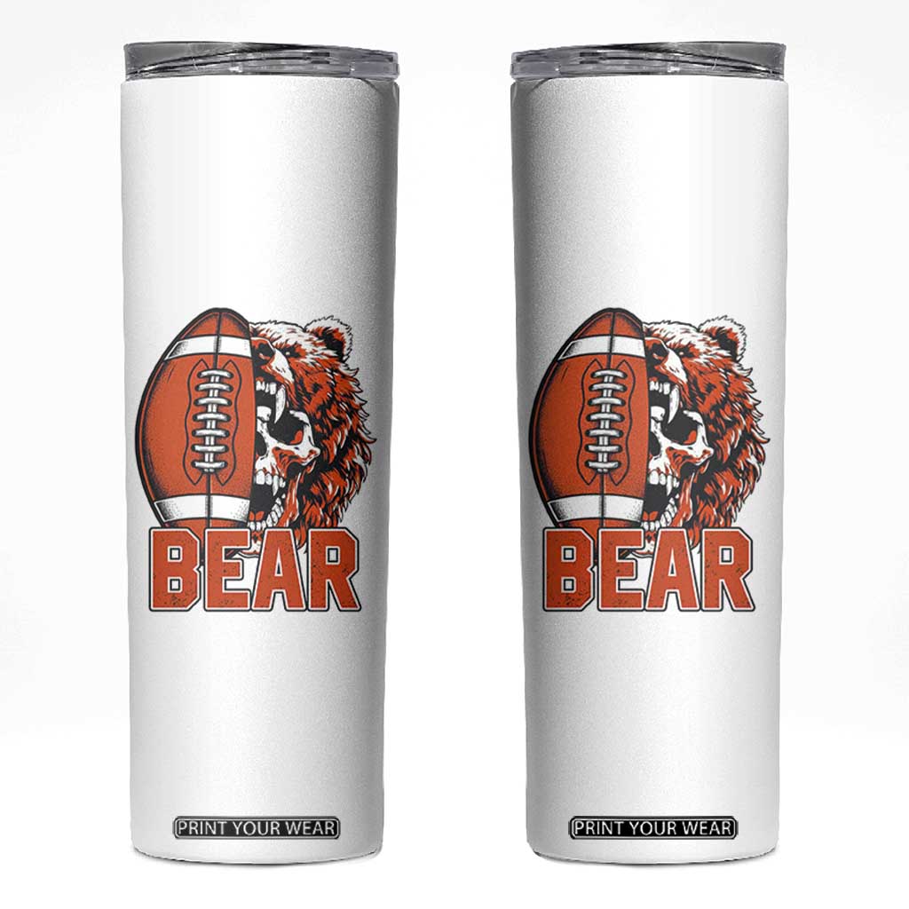 CFB Kings Skinny Tumbler Bear Skull Gothic Fan Gift TS12 White Print Your Wear