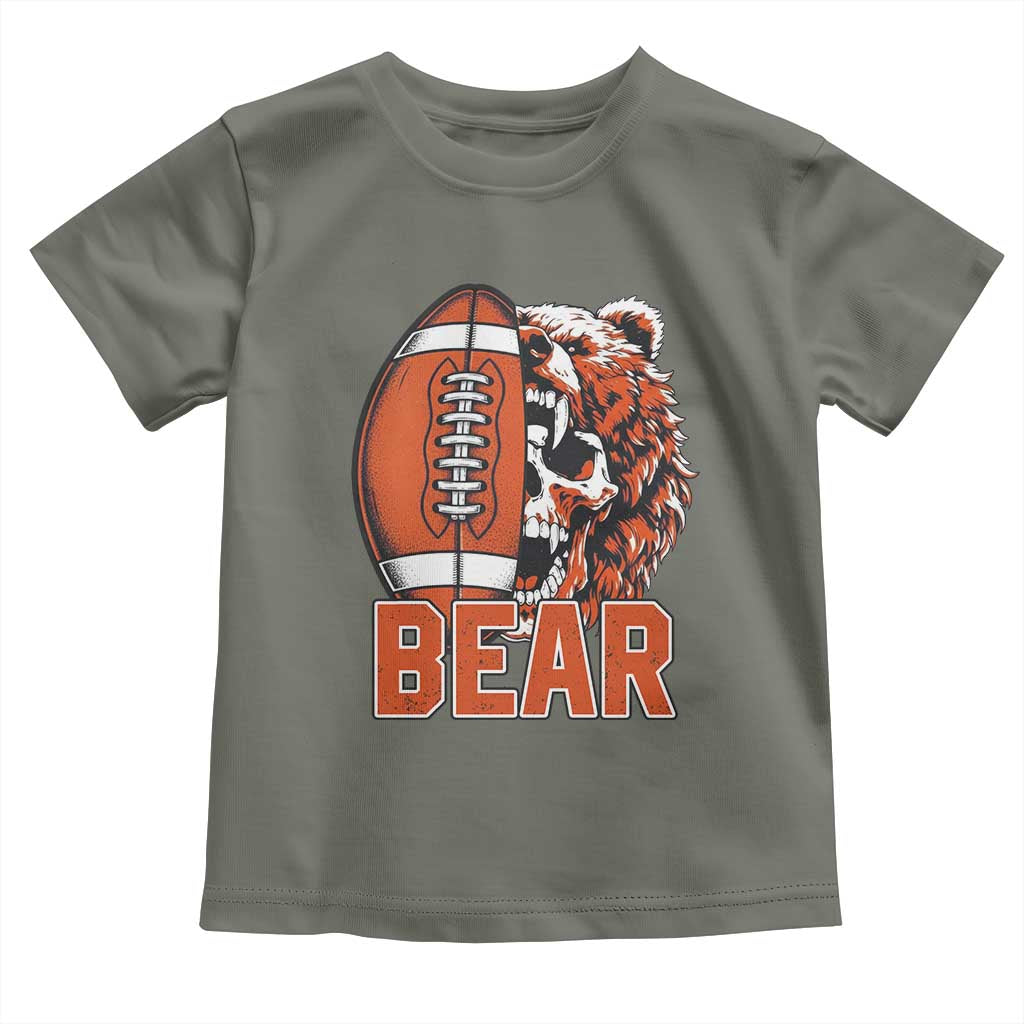 CFB Kings Toddler T Shirt Bear Skull Gothic Fan Gift TS12 Military Green Print Your Wear