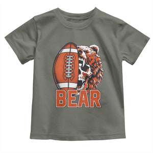 CFB Kings Toddler T Shirt Bear Skull Gothic Fan Gift TS12 Military Green Print Your Wear
