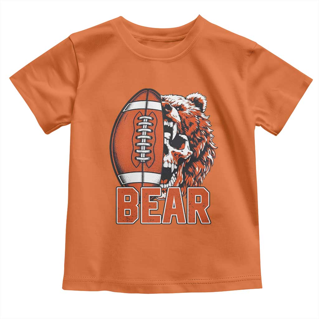 CFB Kings Toddler T Shirt Bear Skull Gothic Fan Gift TS12 Orange Print Your Wear