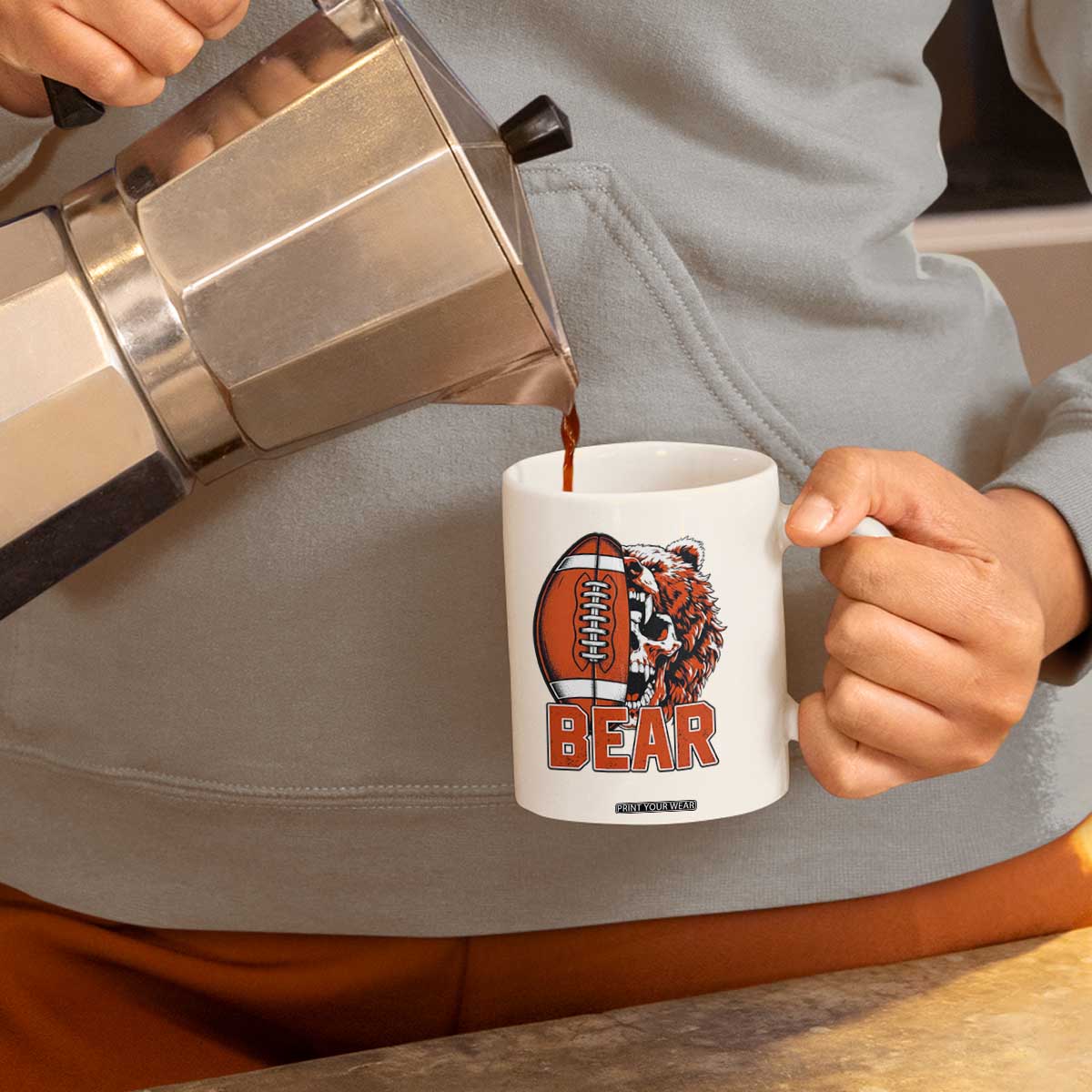 CFB Kings Coffee Mug Bear Skull Gothic Fan Gift TS12 Print Your Wear