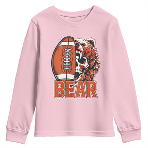 CFB Kings Youth Sweatshirt Bear Skull Gothic Fan Gift TS12 Light Pink Print Your Wear
