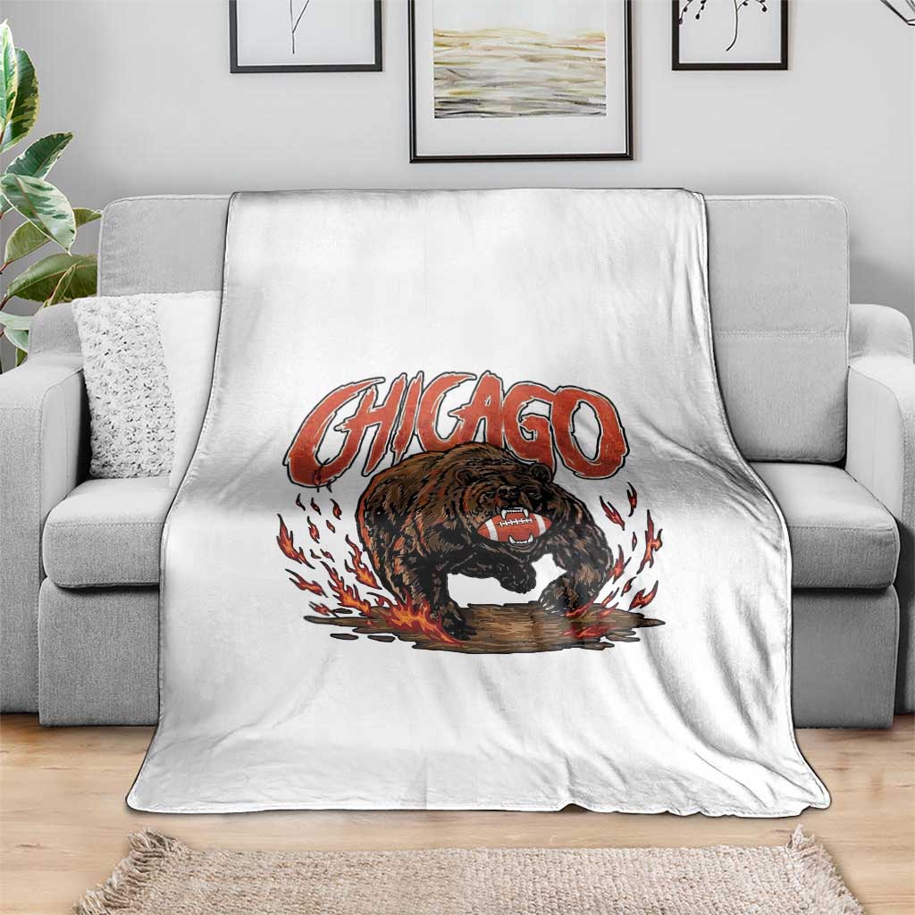 Funny CFBF Throw Blanket Gift For Sports Lovers TS12 Print Your Wear