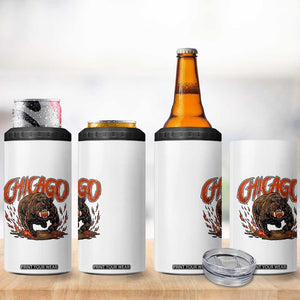 Funny CFBF 4 in 1 Can Cooler Tumbler Gift For Sports Lovers TS12 Print Your Wear