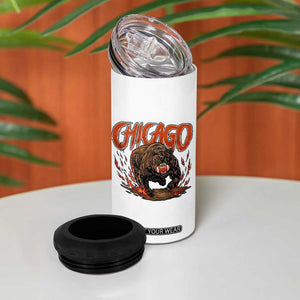 Funny CFBF 4 in 1 Can Cooler Tumbler Gift For Sports Lovers TS12 Print Your Wear