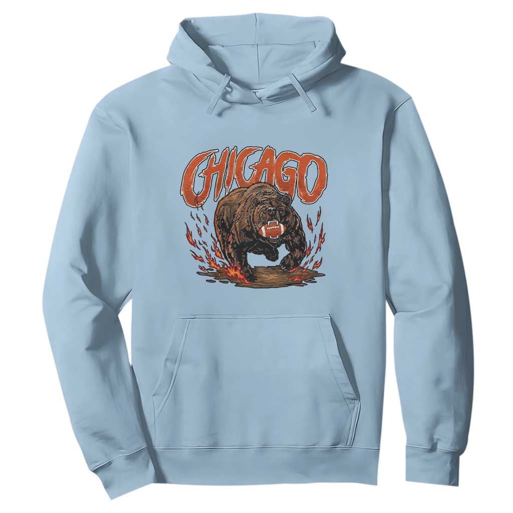 Funny CFBF Hoodie Gift For Sports Lovers TS12 Light Blue Print Your Wear