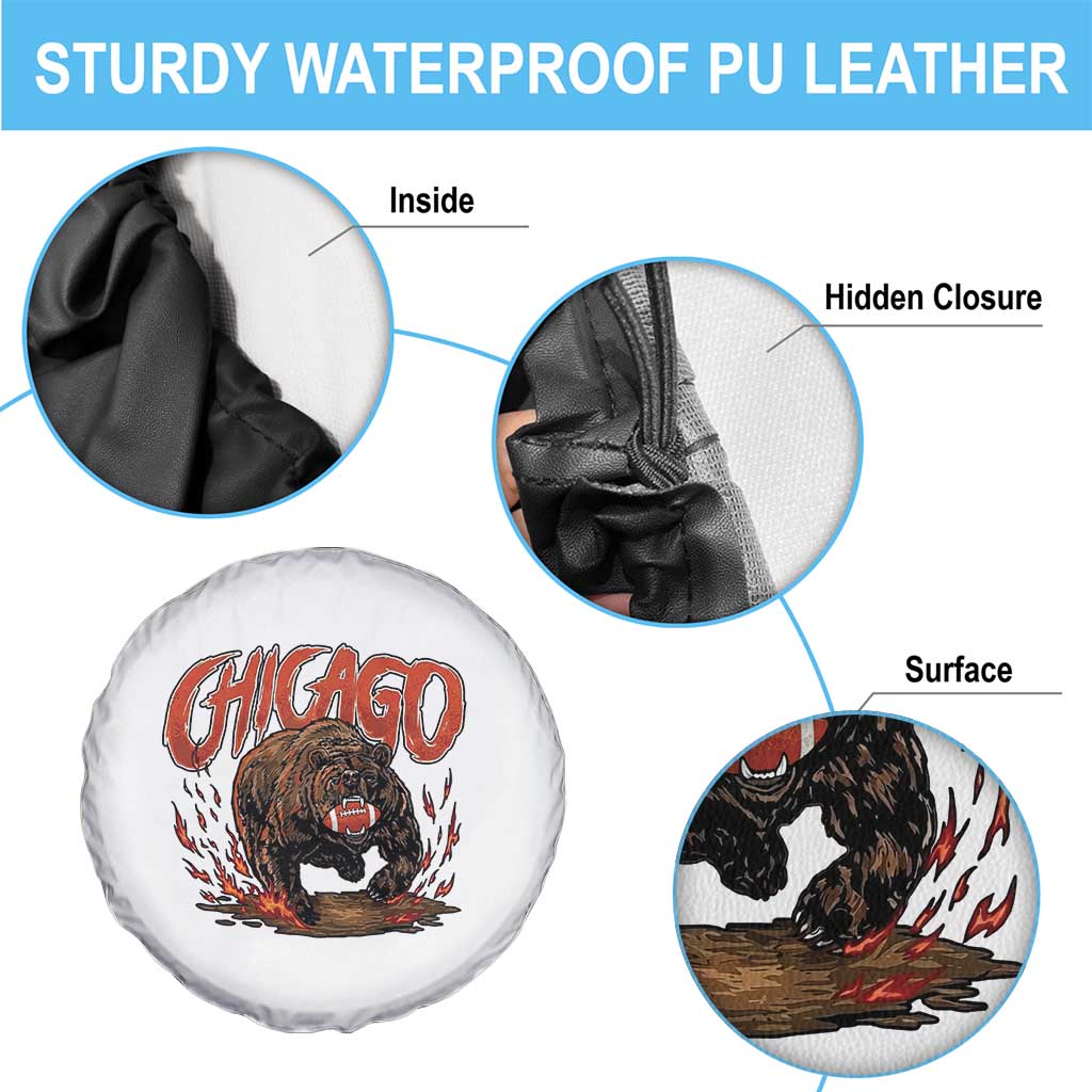 Funny CFBF Spare Tire Cover Gift For Sports Lovers TS12 Print Your Wear