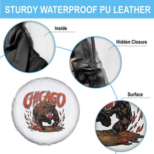 Funny CFBF Spare Tire Cover Gift For Sports Lovers TS12 Print Your Wear