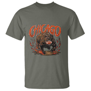 Funny CFBF T Shirt Gift For Sports Lovers TS12 Military Green Print Your Wear