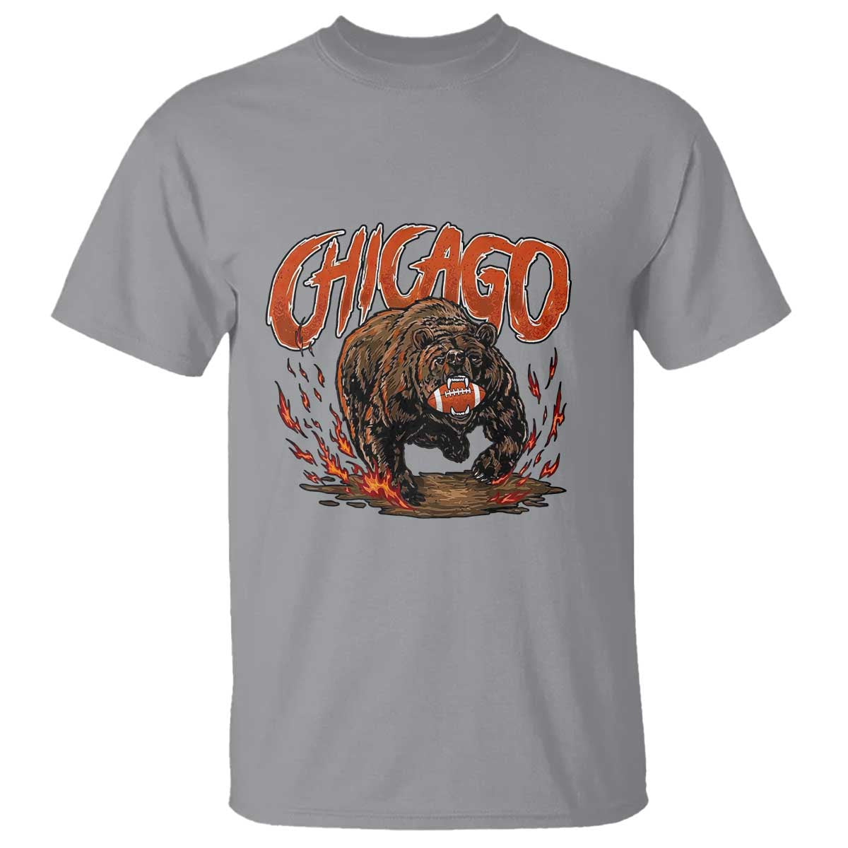 Funny CFBF T Shirt Gift For Sports Lovers TS12 Sport Gray Print Your Wear