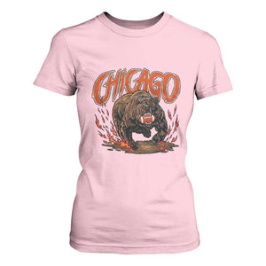 Funny CFBF T Shirt For Women Gift For Sports Lovers TS12 Light Pink Print Your Wear