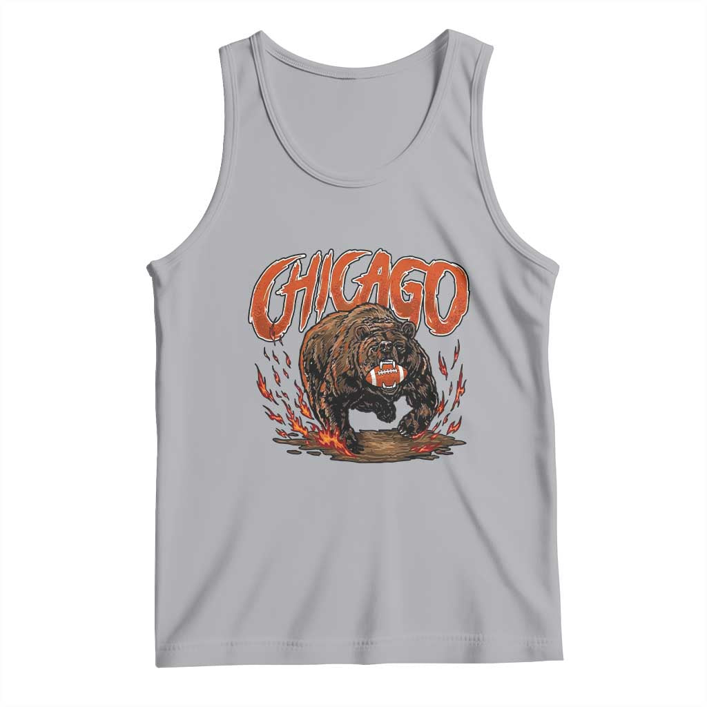 Funny CFBF Tank Top Gift For Sports Lovers TS12 Athletic Heather Print Your Wear