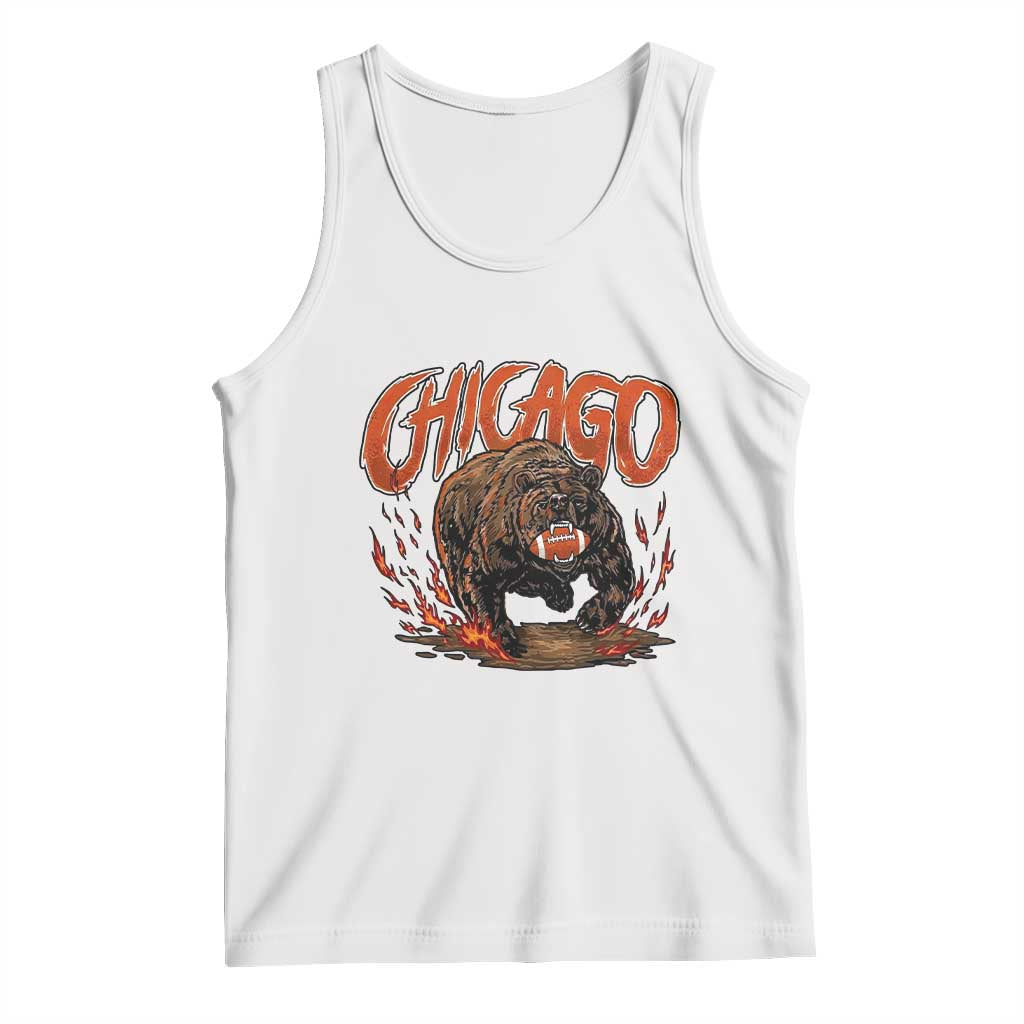 Funny CFBF Tank Top Gift For Sports Lovers TS12 White Print Your Wear
