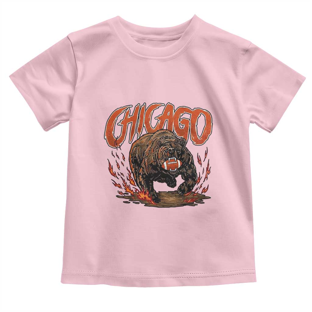 Funny CFBF Toddler T Shirt Gift For Sports Lovers TS12 Light Pink Print Your Wear