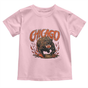 Funny CFBF Toddler T Shirt Gift For Sports Lovers TS12 Light Pink Print Your Wear