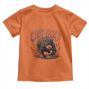 Funny CFBF Toddler T Shirt Gift For Sports Lovers TS12 Orange Print Your Wear