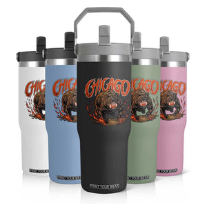 Funny CFBF Flip Straw Tumbler Gift For Sports Lovers TS12 Print Your Wear