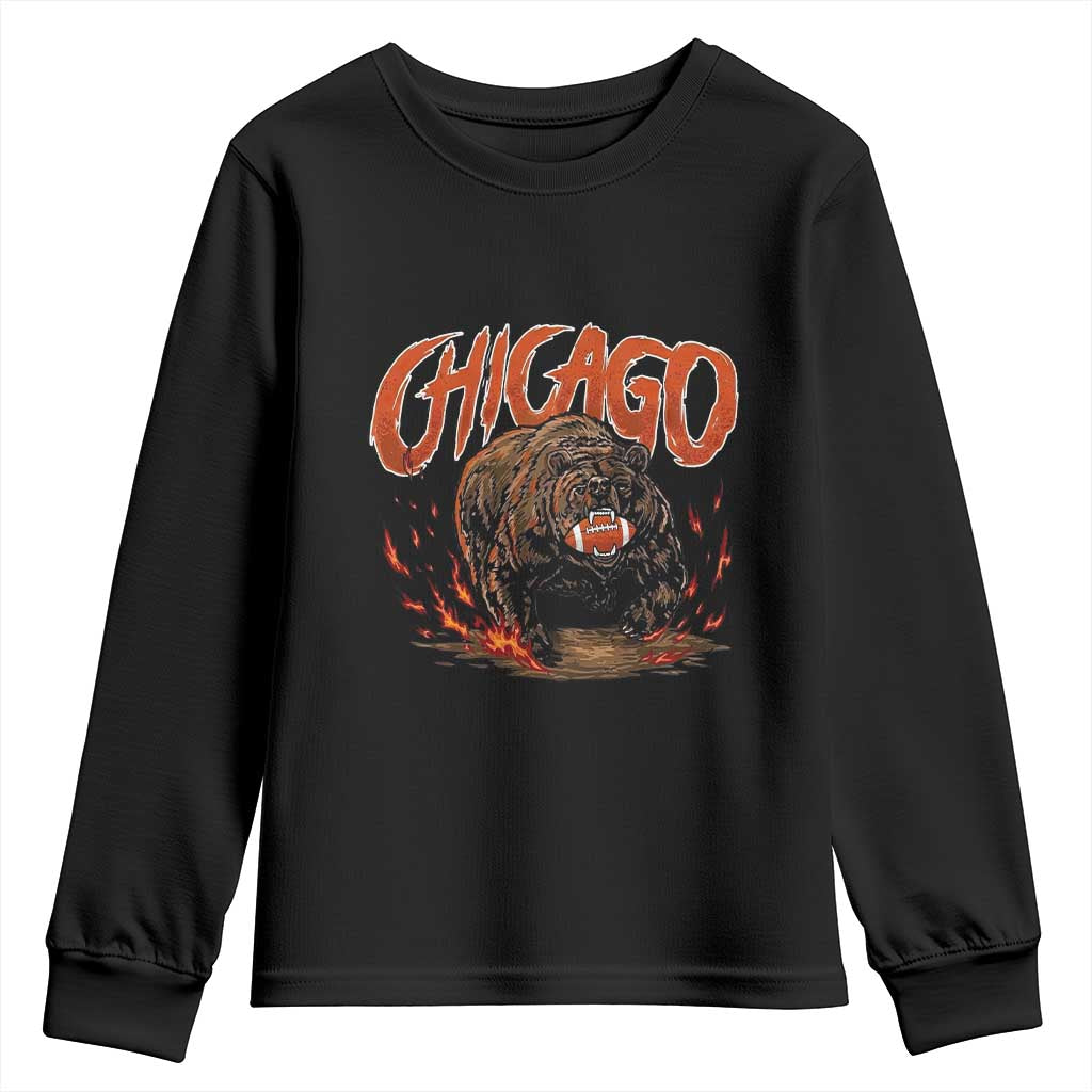 Funny CFBF Youth Sweatshirt Gift For Sports Lovers TS12 Black Print Your Wear