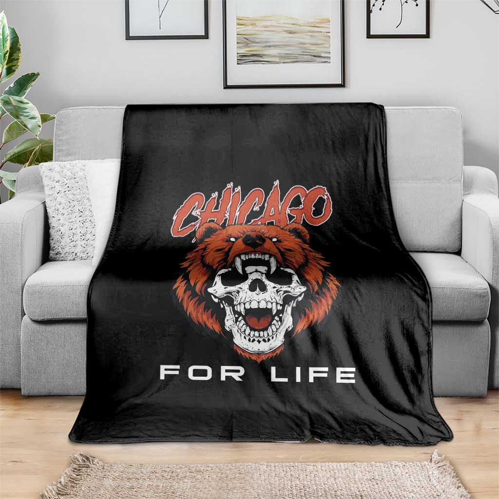 CFB Lover Throw Blanket Bear Skull Gothic Fan Gift TS12 Print Your Wear