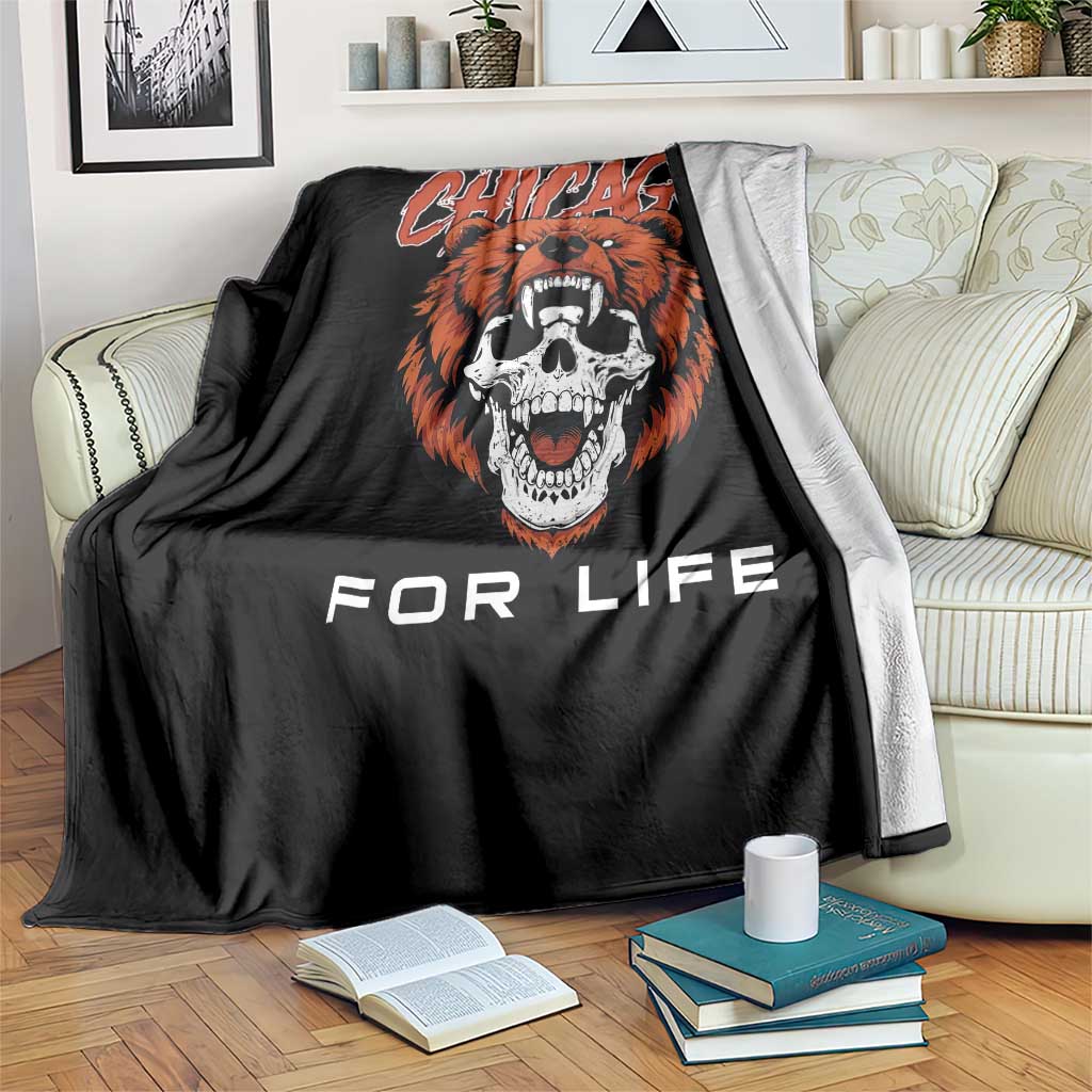 CFB Lover Throw Blanket Bear Skull Gothic Fan Gift TS12 Print Your Wear