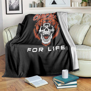 CFB Lover Throw Blanket Bear Skull Gothic Fan Gift TS12 Print Your Wear