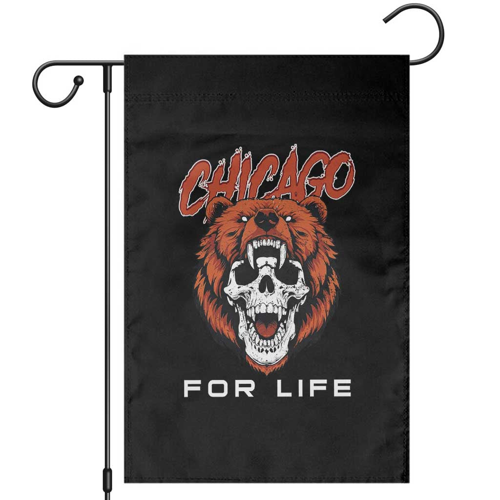 CFB Lover Garden Flag Bear Skull Gothic Fan Gift TS12 Black Print Your Wear