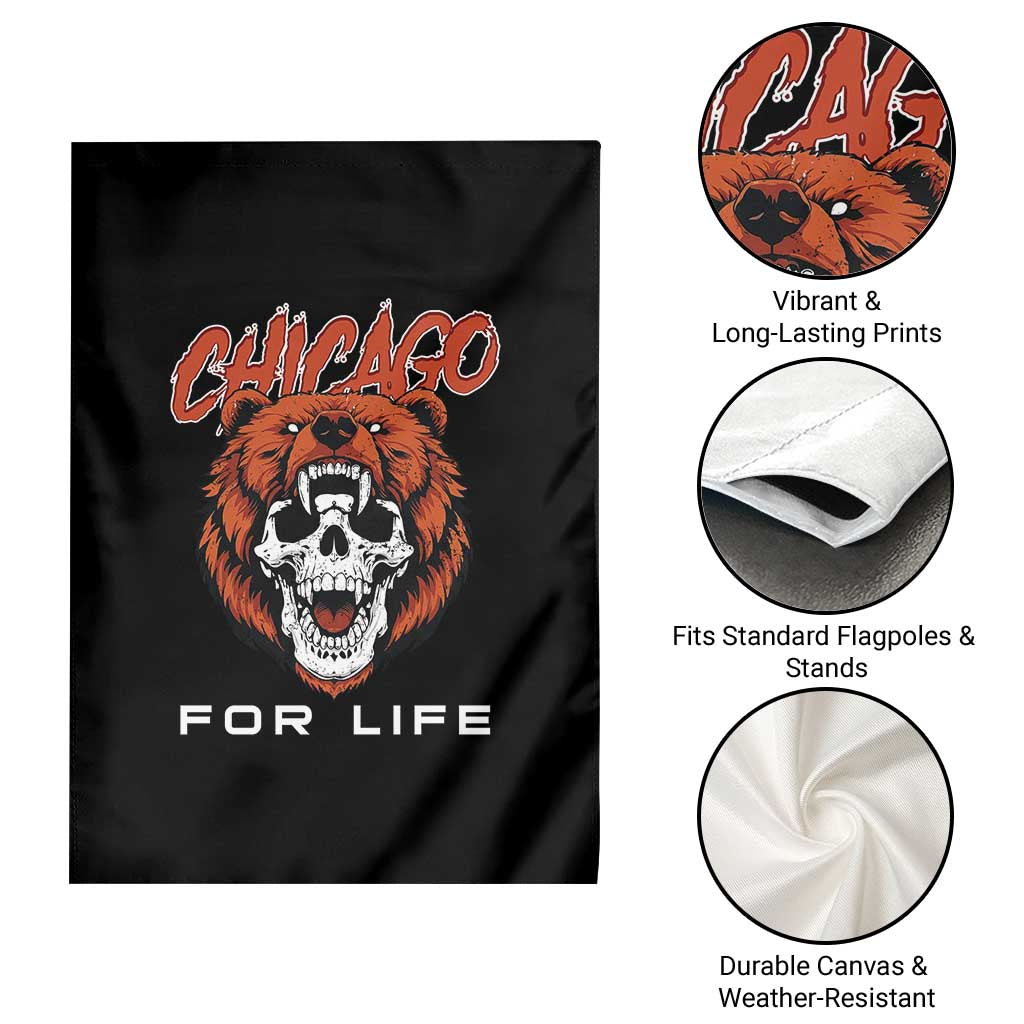 CFB Lover Garden Flag Bear Skull Gothic Fan Gift TS12 Print Your Wear