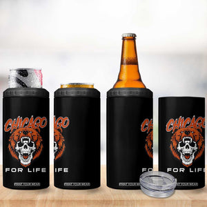 CFB Lover 4 in 1 Can Cooler Tumbler Bear Skull Gothic Fan Gift TS12 Print Your Wear