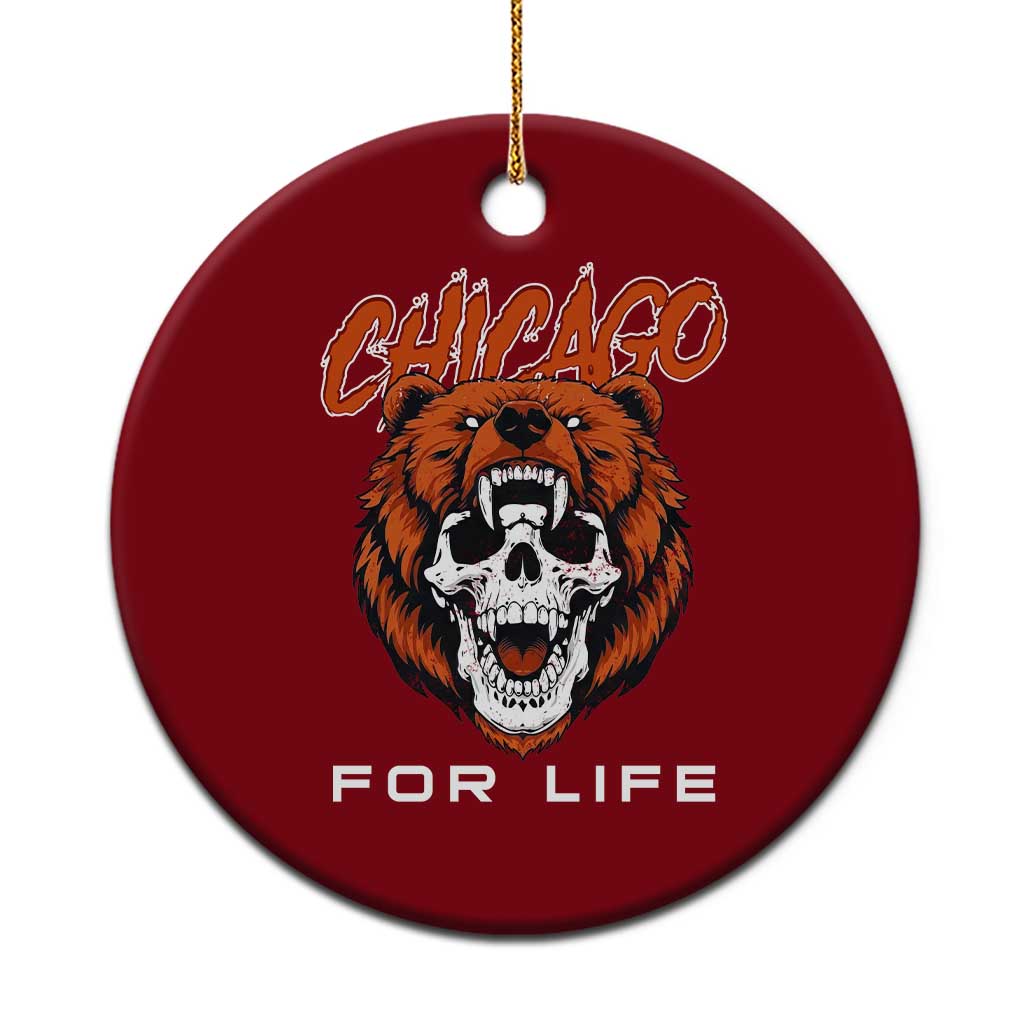 CFB Lover Ceramic Ornament Bear Skull Gothic Fan Gift TS12 1pc Red Print Your Wear
