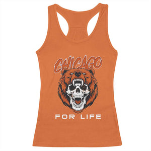 CFB Lover Racerback Tank Top Bear Skull Gothic Fan Gift TS12 Orange Print Your Wear