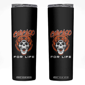 CFB Lover Skinny Tumbler Bear Skull Gothic Fan Gift TS12 Black Print Your Wear