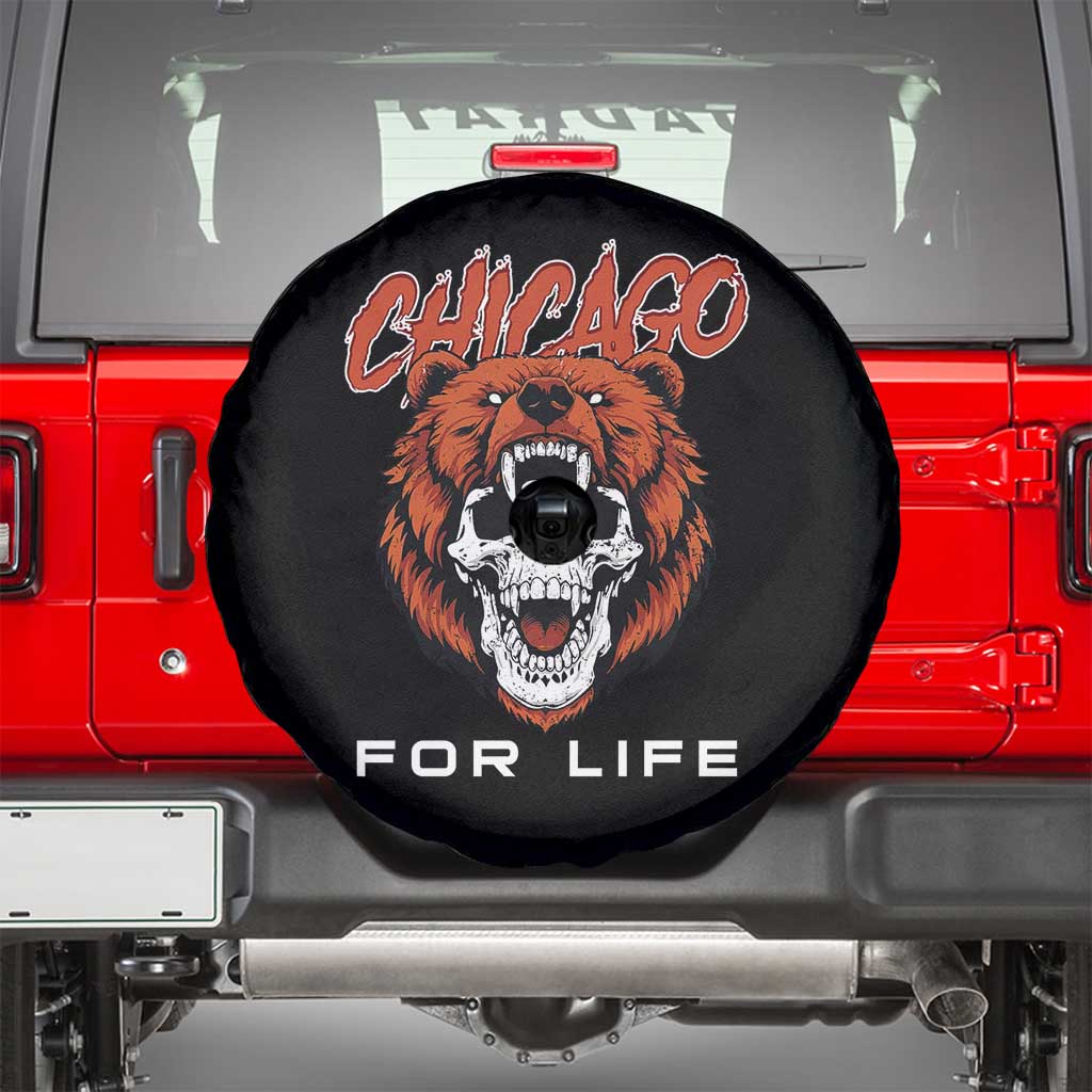 CFB Lover Spare Tire Cover Bear Skull Gothic Fan Gift TS12 Black Print Your Wear
