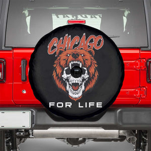 CFB Lover Spare Tire Cover Bear Skull Gothic Fan Gift TS12 Black Print Your Wear
