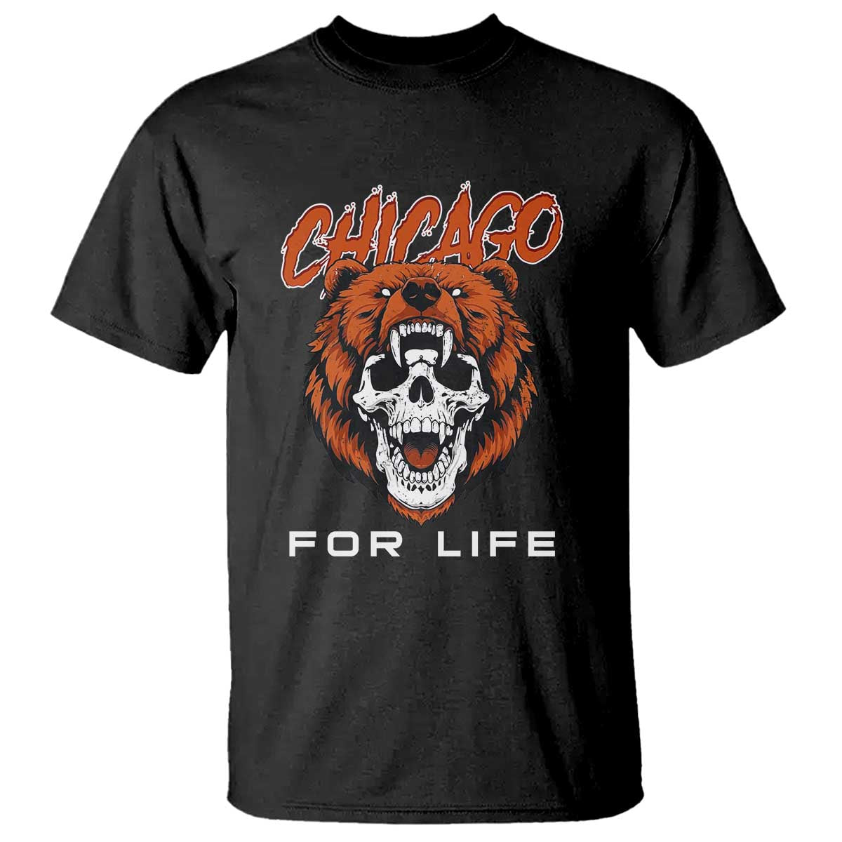 CFB Lover T Shirt Bear Skull Gothic Fan Gift TS12 Black Print Your Wear