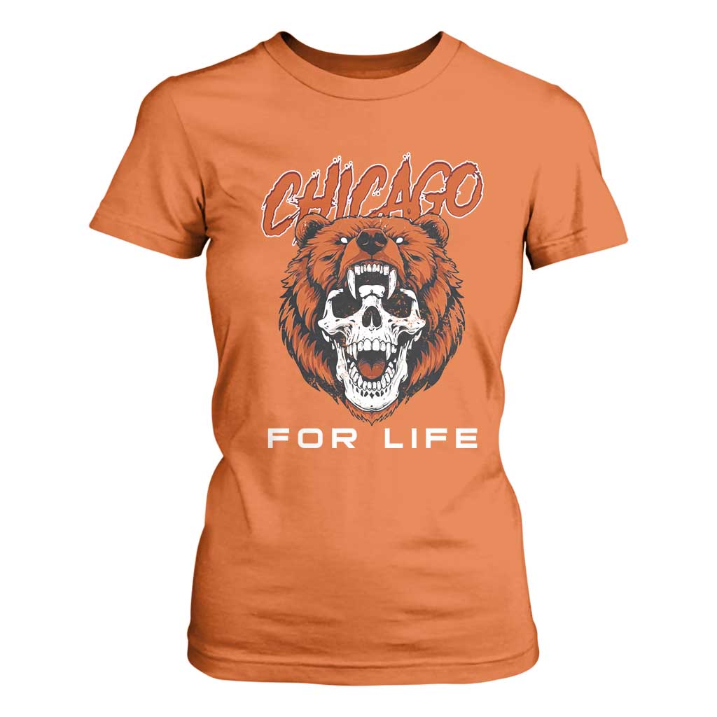 CFB Lover T Shirt For Women Bear Skull Gothic Fan Gift TS12 Orange Print Your Wear