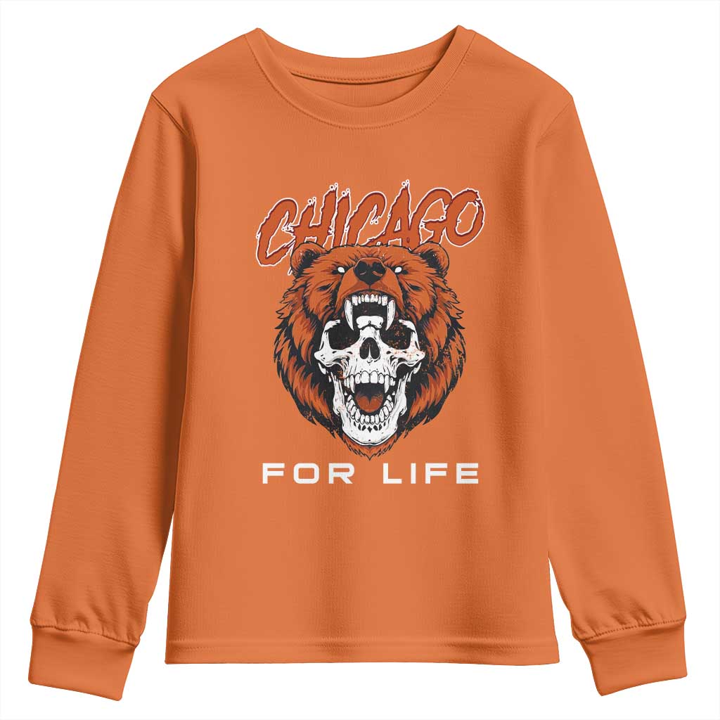 CFB Lover Youth Sweatshirt Bear Skull Gothic Fan Gift TS12 Orange Print Your Wear