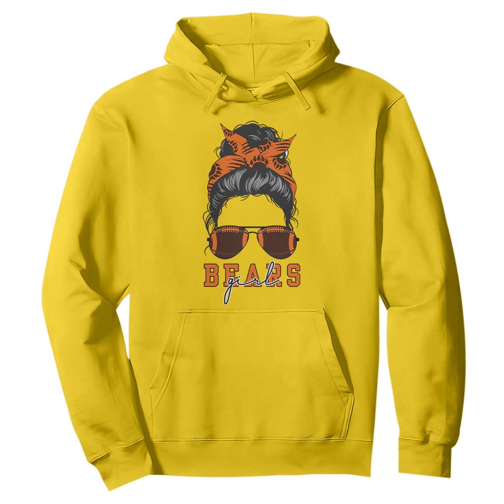 Girl Messy Bun Fan Hoodie CFB Lovers Gift TS12 Daisy Print Your Wear