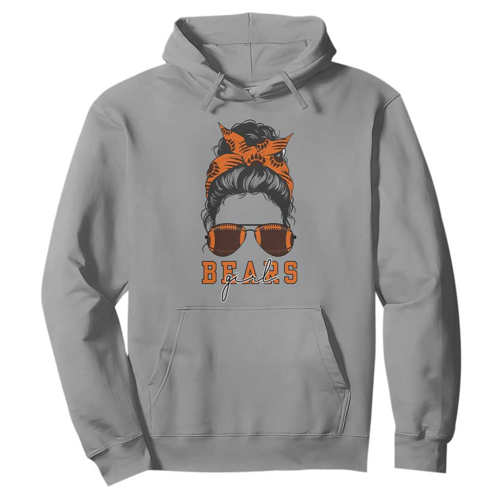 Girl Messy Bun Fan Hoodie CFB Lovers Gift TS12 Sport Gray Print Your Wear