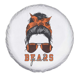 Girl Messy Bun Fan Spare Tire Cover CFB Lovers Gift TS12 Print Your Wear