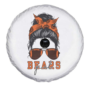 Girl Messy Bun Fan Spare Tire Cover CFB Lovers Gift TS12 Print Your Wear