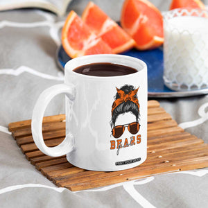 Girl Messy Bun Fan Coffee Mug CFB Lovers Gift TS12 Print Your Wear