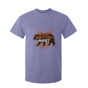 Good Better Best Motivational T Shirt For Kid CFB Lover Gift TS12 Violet Print Your Wear