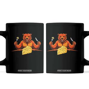 Football Rival Gift Coffee Mug Funny Br Eating CHZ TS12 Black Print Your Wear