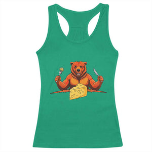 Football Rival Gift Racerback Tank Top Funny Br Eating CHZ TS12 Irish Green Print Your Wear