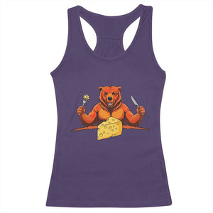 Football Rival Gift Racerback Tank Top Funny Br Eating CHZ TS12 Purple Print Your Wear