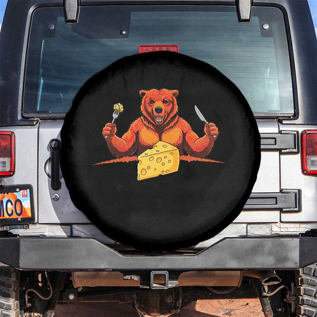 Football Rival Gift Spare Tire Cover Funny Br Eating CHZ TS12 No hole Black Print Your Wear
