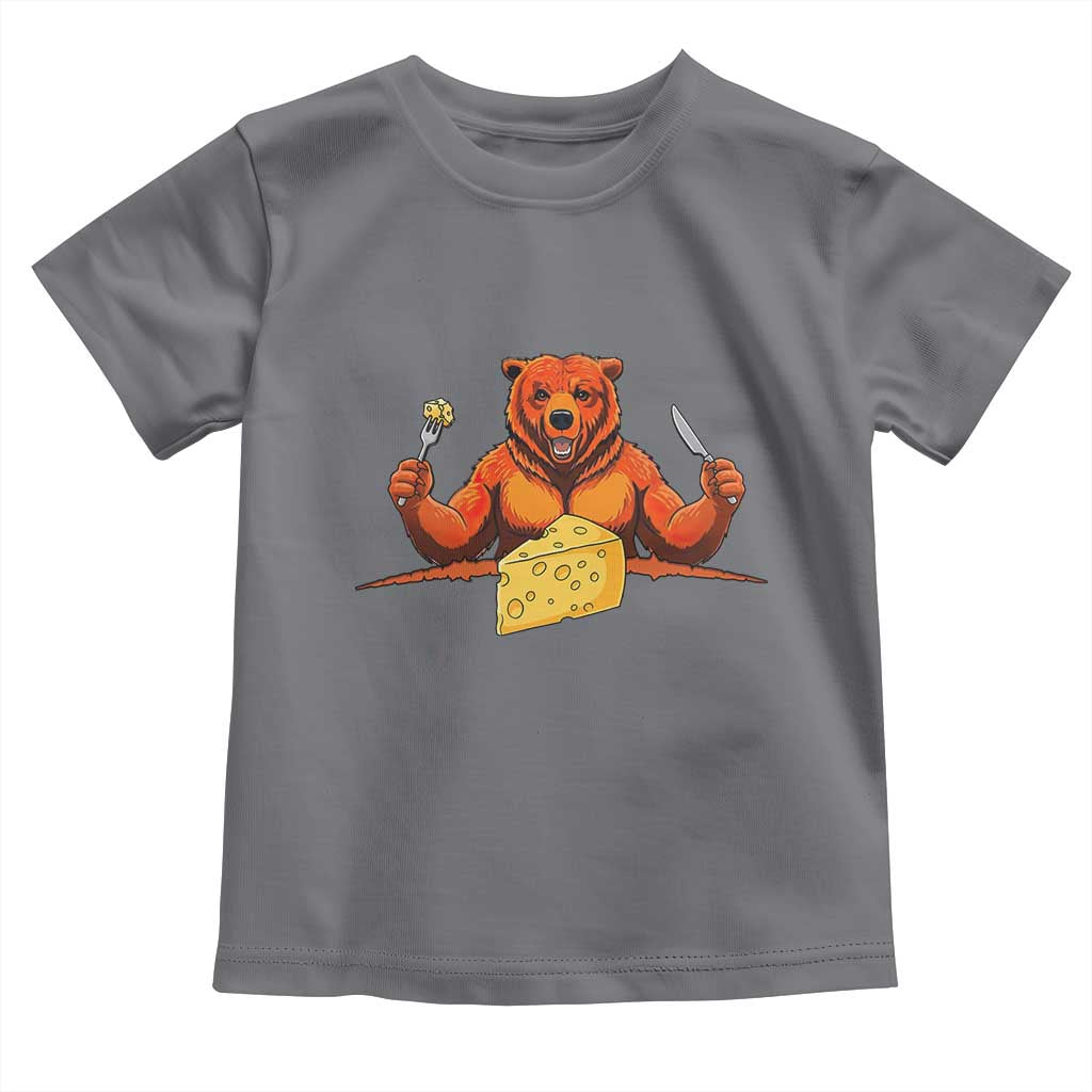 Football Rival Gift Toddler T Shirt Funny Br Eating CHZ TS12 Charcoal Print Your Wear
