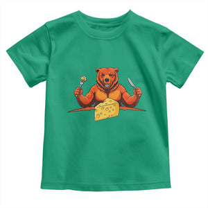 Football Rival Gift Toddler T Shirt Funny Br Eating CHZ TS12 Irish Green Print Your Wear