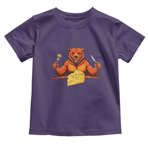 Football Rival Gift Toddler T Shirt Funny Br Eating CHZ TS12 Purple Print Your Wear