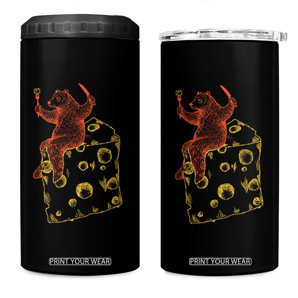 BR Eating CHZ 4 in 1 Can Cooler Tumbler Funny Football Rival Gift TS12 One Size: 16 oz Black Print Your Wear